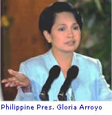 Philippine Pres. Gloria Arroyo