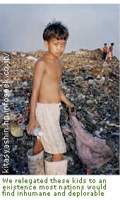 Relegated to a deplorable existence at Payatas garbage dump