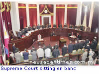 Supreme Court sitting en banc