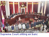 Supreme Court sitting en banc