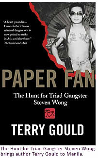 The Hunt for Triad Gangster Steven Wong brings author Terry Gould to Manila