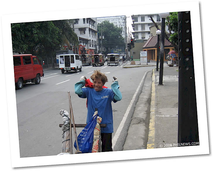 Picture of the week - Sweeping the city with a smile