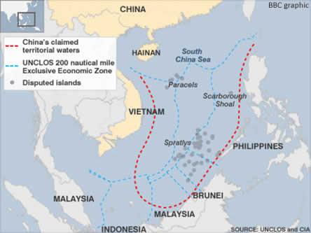 China's nine-dash line