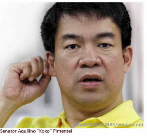 Senator Aquilino "Koko" Pimentel