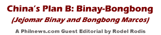 China�s Plan B: Binay-Bongbong (Jejomar Binay and Bongbong Marcos)
