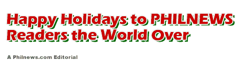 Happy Holidays to PHILNEWS Readers the World Over