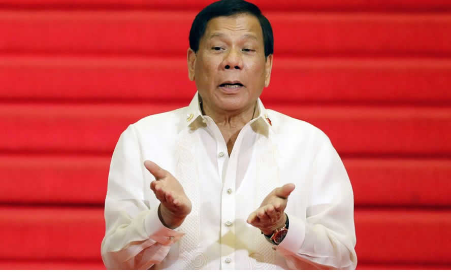 Philippine President Rodrigo Duterte during the ASEAN summit held in Manila last April. REUTERS/Erik De Castro