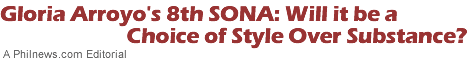 GMA's 8th SONA: Amidst her plummeting Popularity, are Filipinos Still Listening?