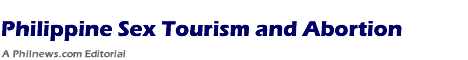 Philippine Sex Tourism and Abortion