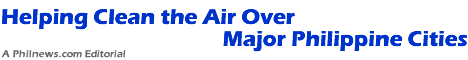 Helping Clean the Air Over Major Philippine Cities