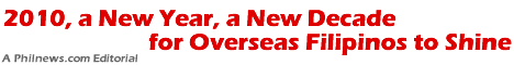 2010 a New Year, a New Decade for Overseas Filipino to Shine