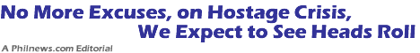 No More Excuses, on Hostage Crisis, We Expect to See Heads Roll