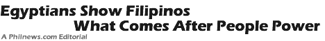 Egyptians Show Filipinos What Comes After People Power