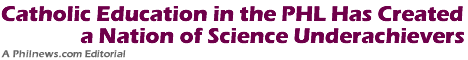 Catholic Education in the Philippines Has Created a Nation of Science Underachievers